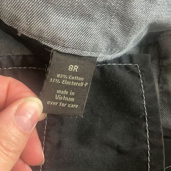The Limited Denim Grey 678 Trouser Jeans sz 8R - Picture 10 of 10